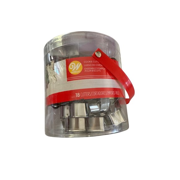 Wilton 18 Piece Cookie Cutter Set Christmas Holiday Baking - Picture 3 of 6